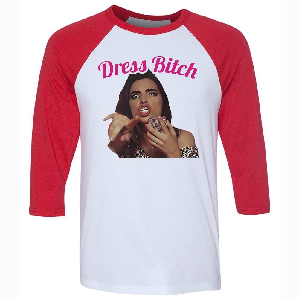 Dress Bitch - White/Red - 9