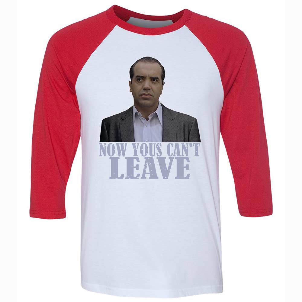 Unisex 3/4 Baseball Tee - MT96VEUY - White/Red - 9