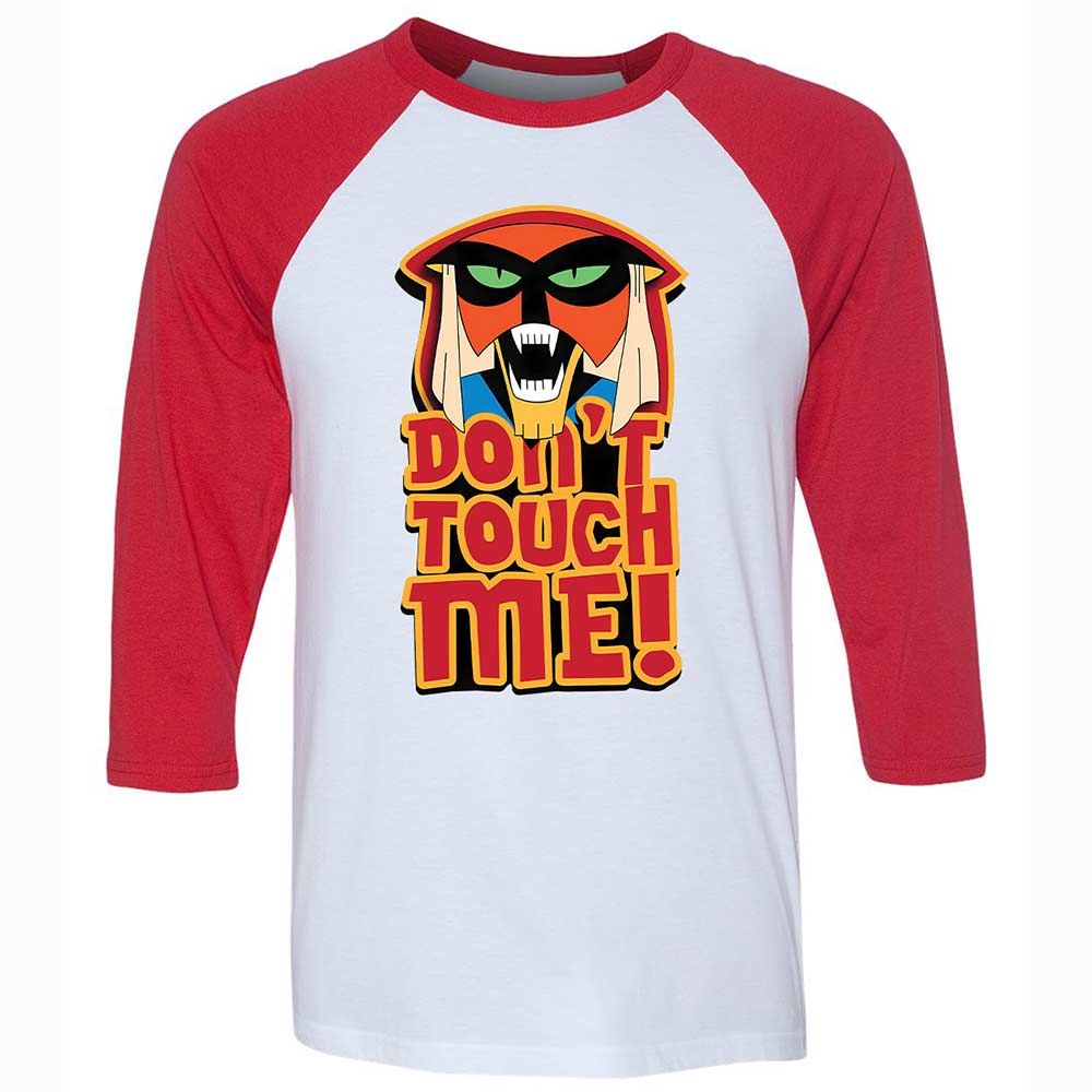 Unisex 3/4 Baseball Tee - AZW7V65E - White/Red - 9