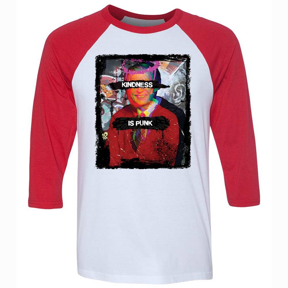 Kindness is Punk - White/Red - 9