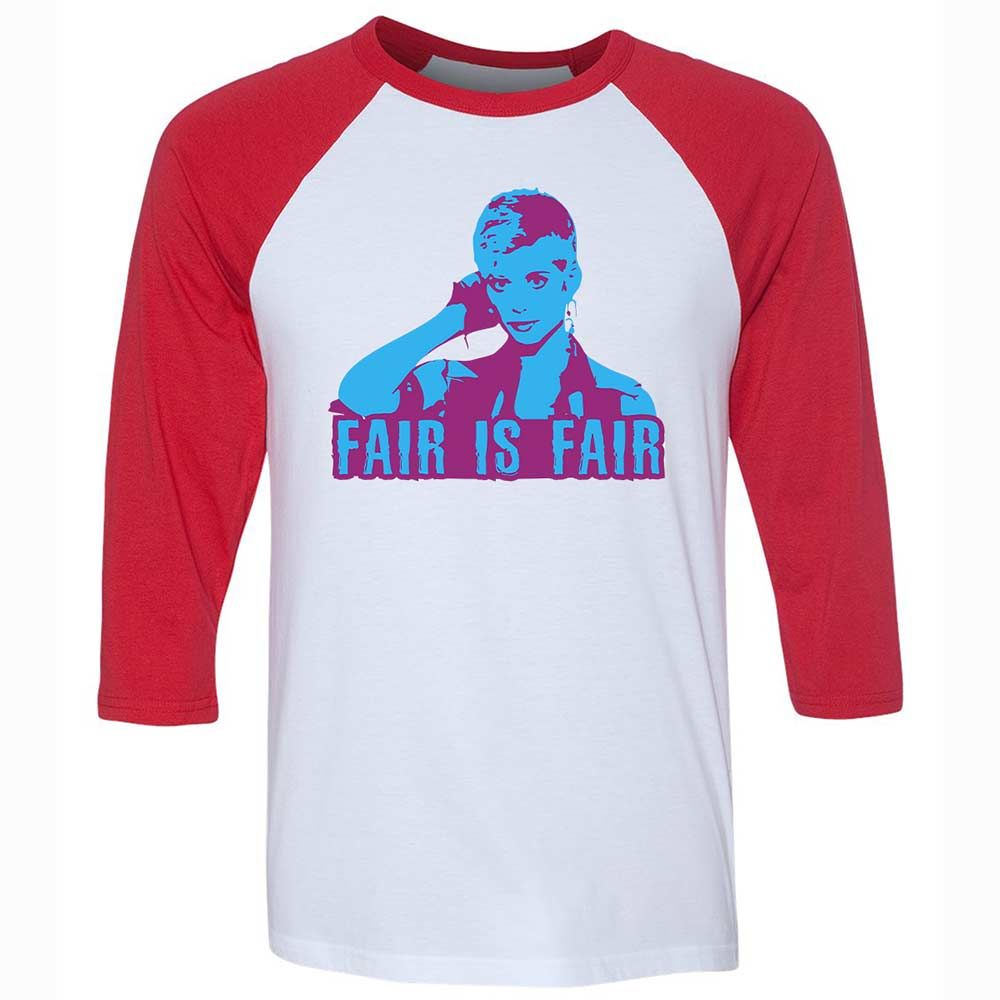 Fair is Fair - White/Red - 9