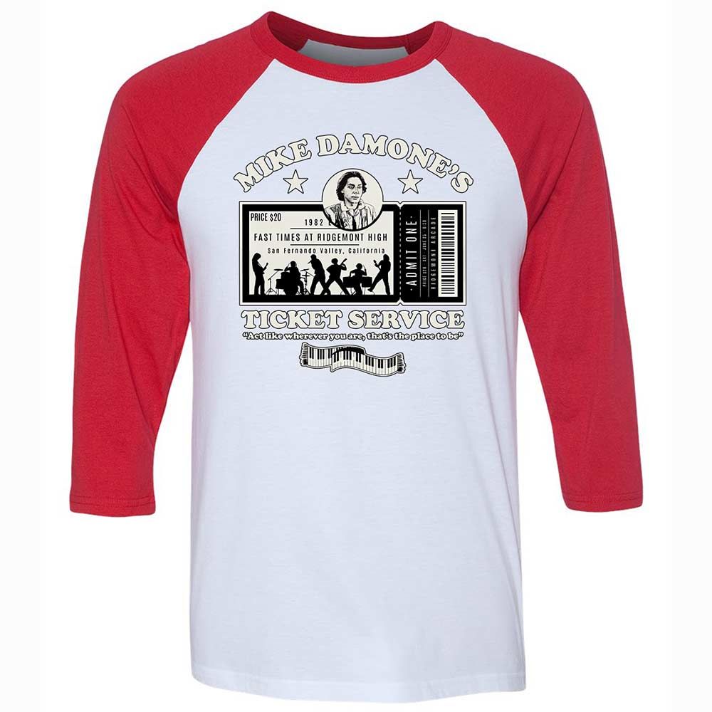Damone's Ticket Service - White/Red - 9
