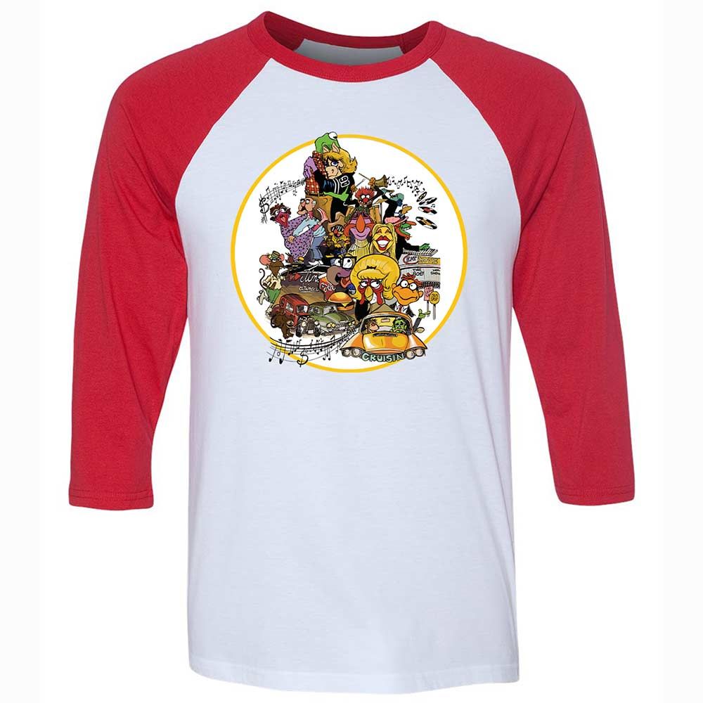 Muppet Graffiti - White/Red - 9