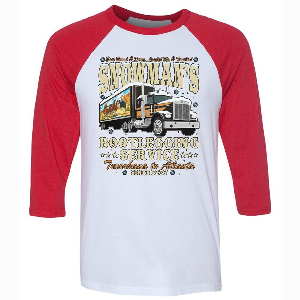 Snowman's Bootlegging Service - White/Red - 9