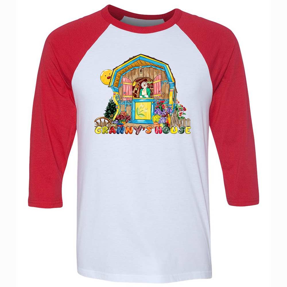 Granny Garbanzo Gardening Sunshine - White/Red - 9
