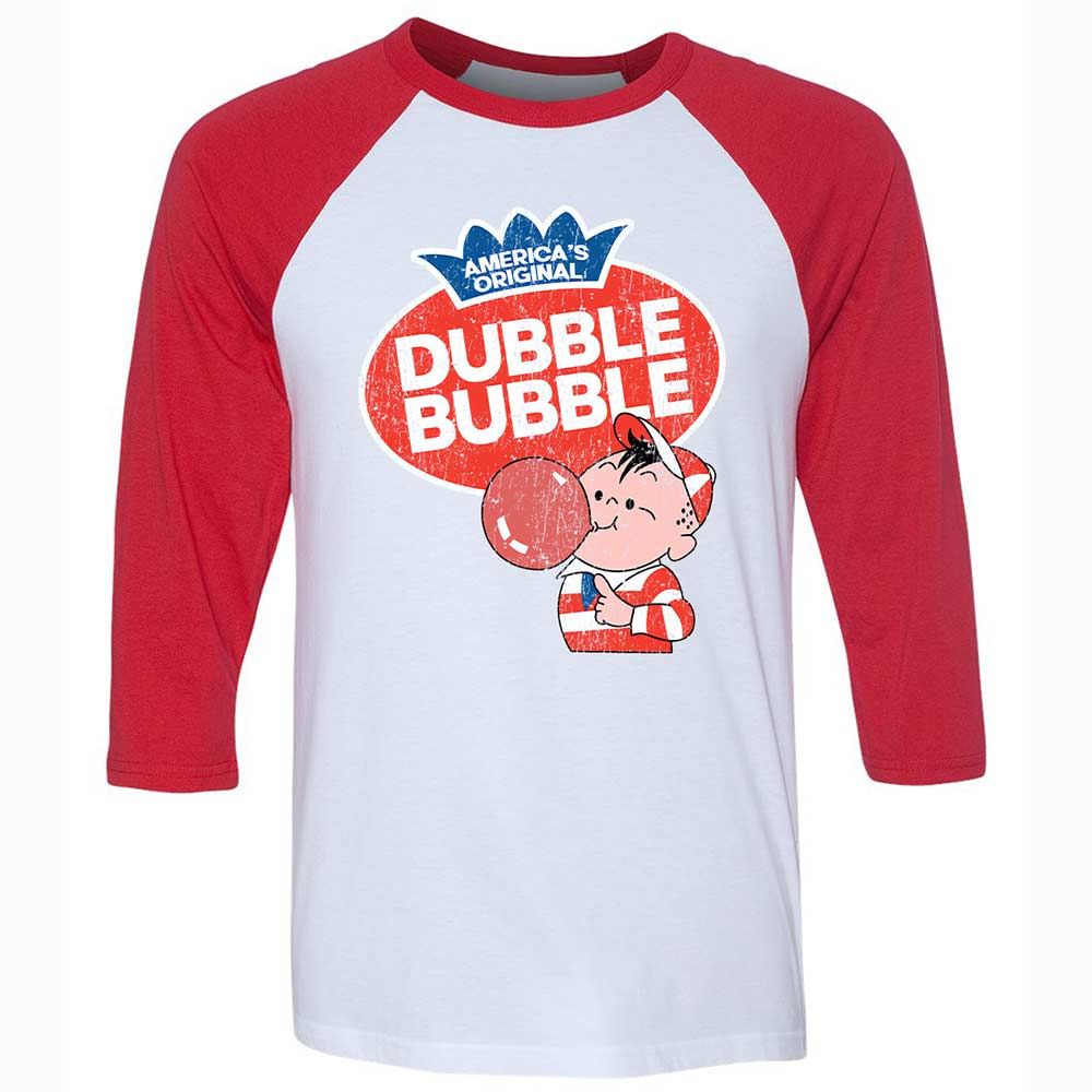 Unisex 3/4 Baseball Tee - 7KC9712Q - White/Red - 9