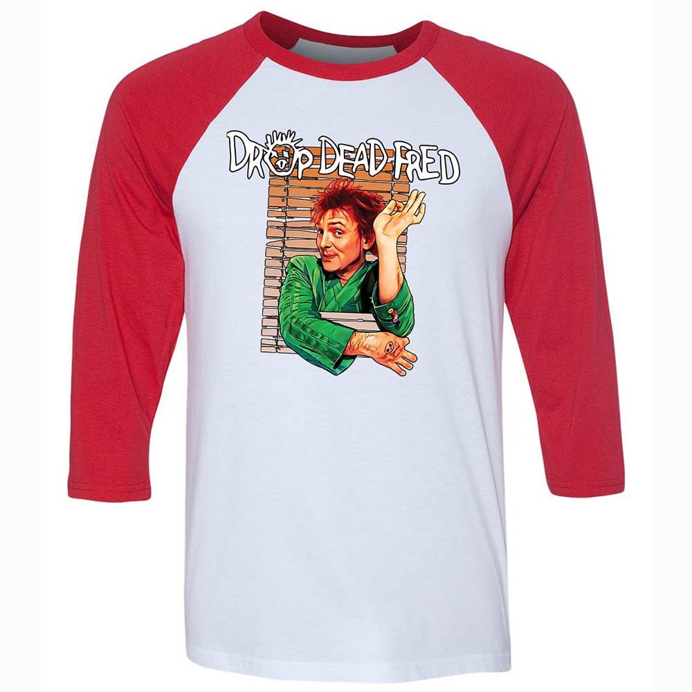 Funny Man Drop Dead Fred - White/Red - 9