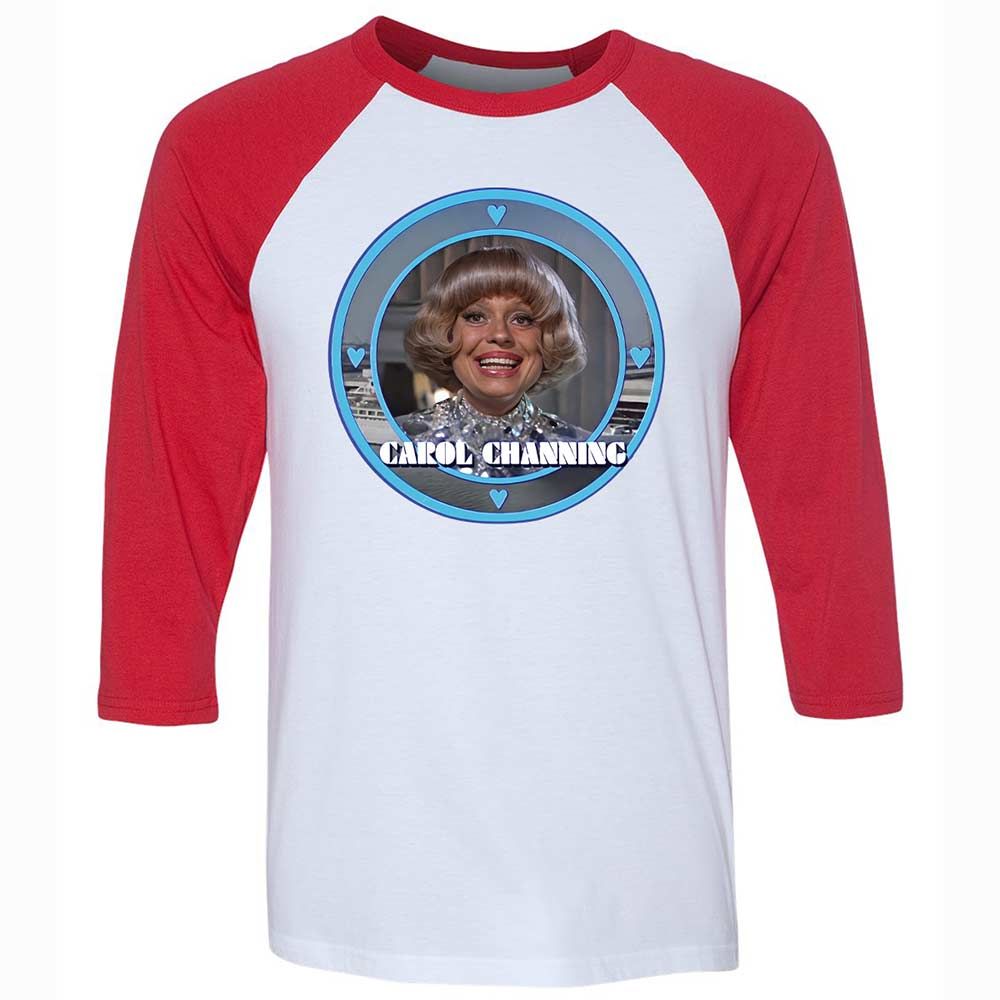 Unisex 3/4 Baseball Tee - PR91EBF6 - White/Red - 9