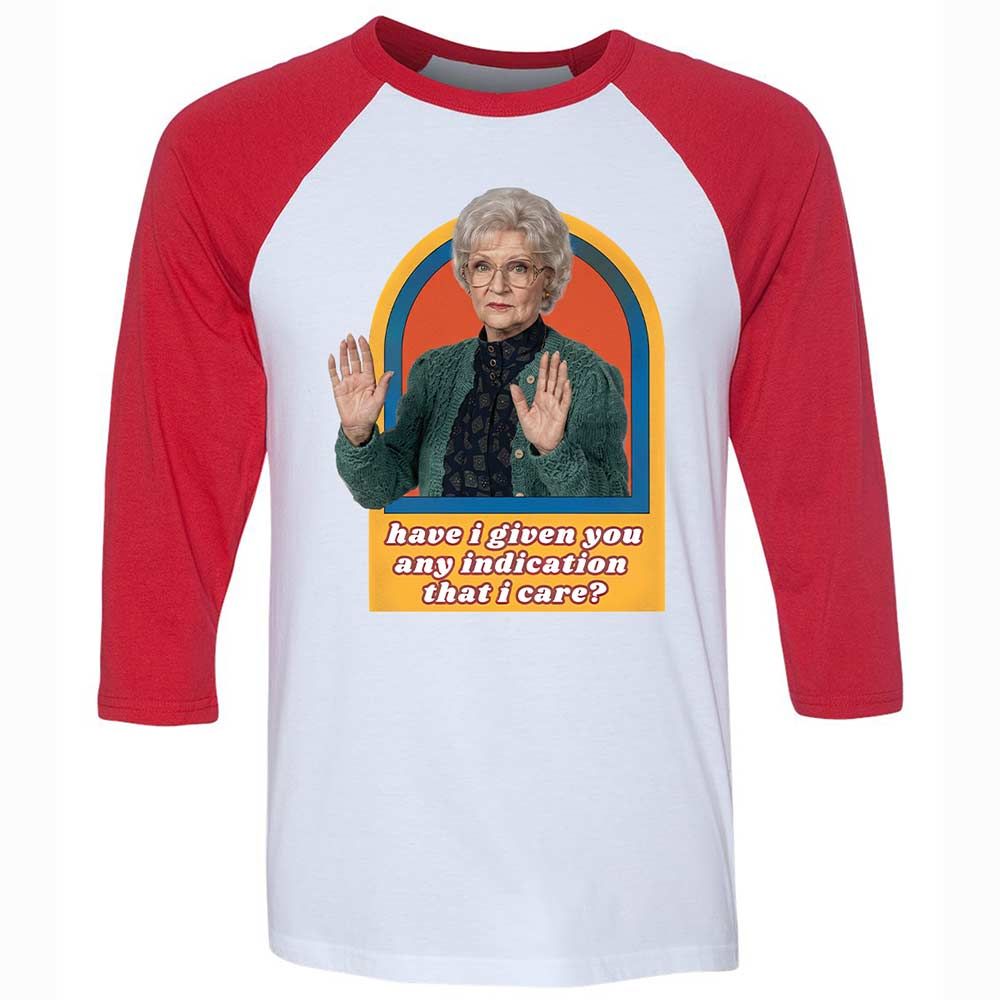 Unisex 3/4 Baseball Tee - UWNYL5PB - White/Red - 9