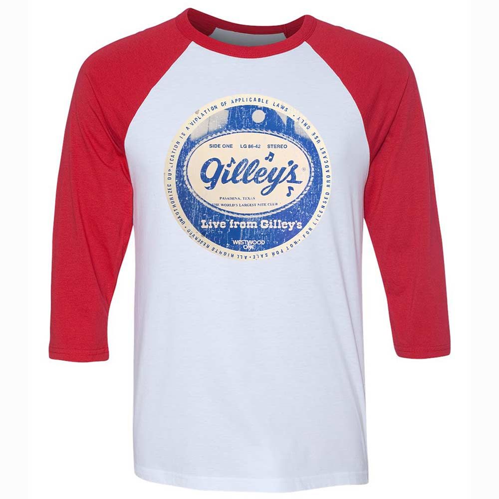 Unisex 3/4 Baseball Tee - 852WWZWH - White/Red - 9