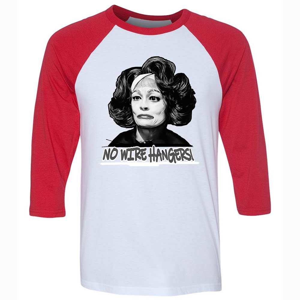 Unisex 3/4 Baseball Tee - AUA7FAJY - White/Red - 9