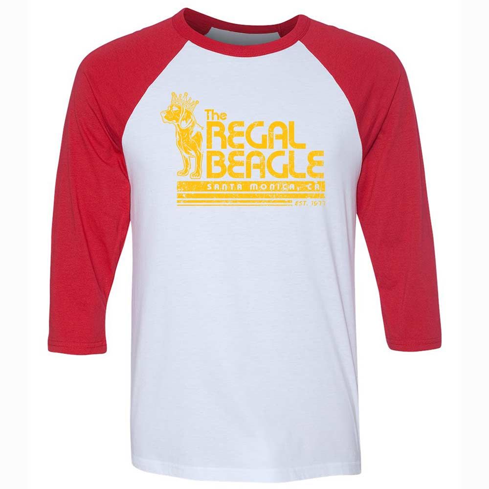 Unisex 3/4 Baseball Tee - UY2U3GTP - White/Red - 9