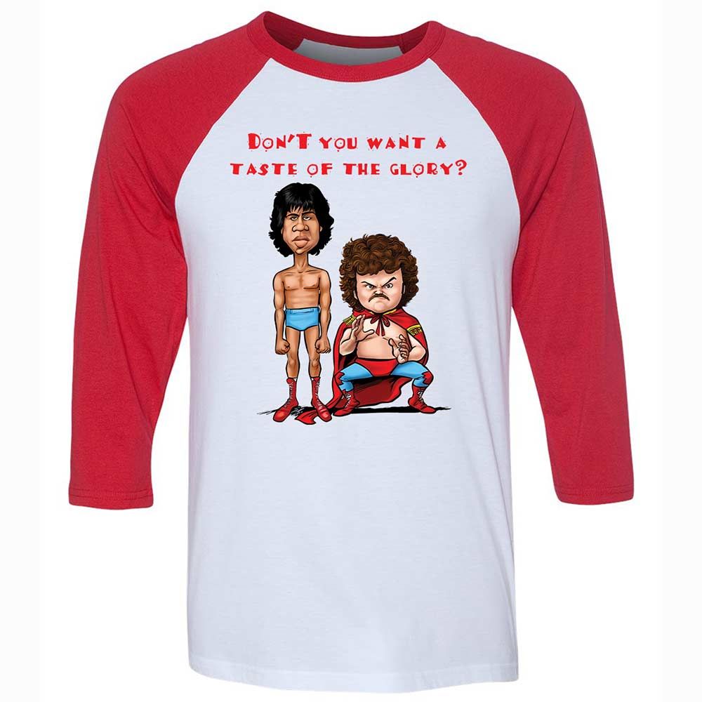 Unisex 3/4 Baseball Tee - S5FR969L - White/Red - 9