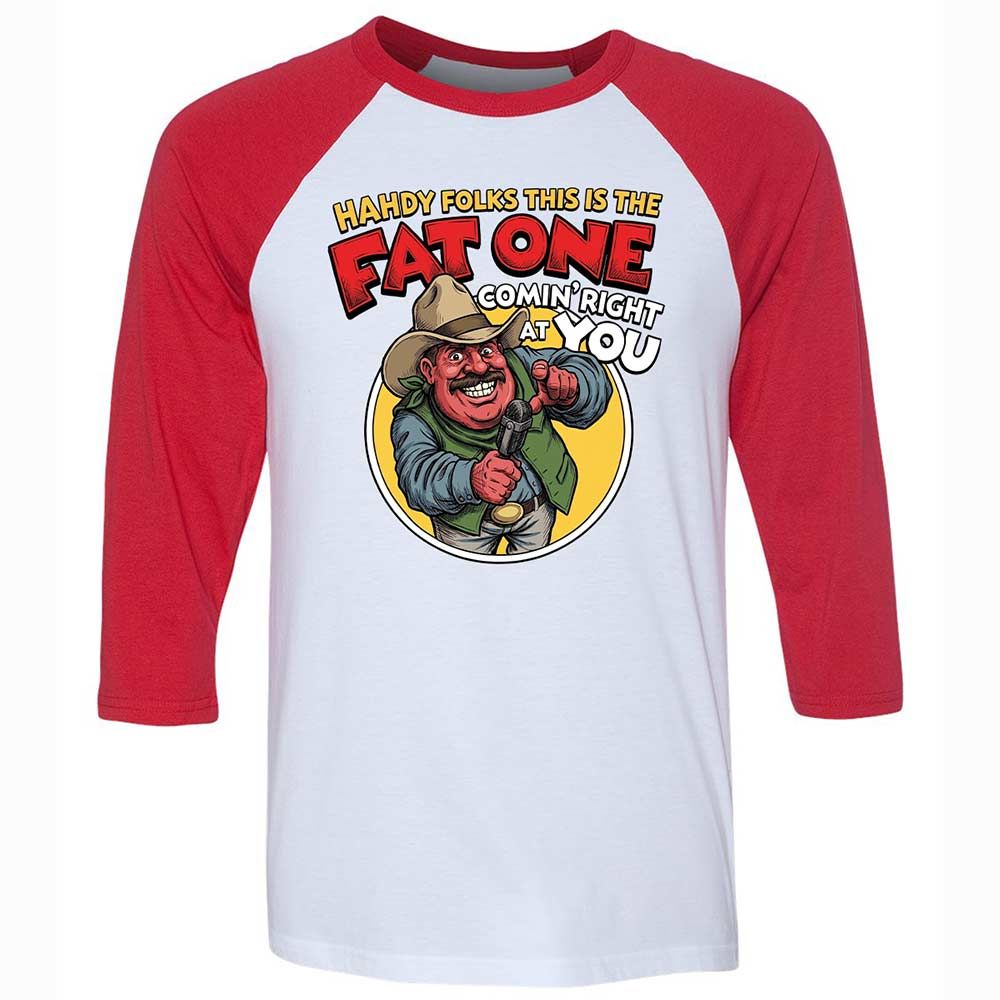Fat One comin' right at you - White/Red - 9