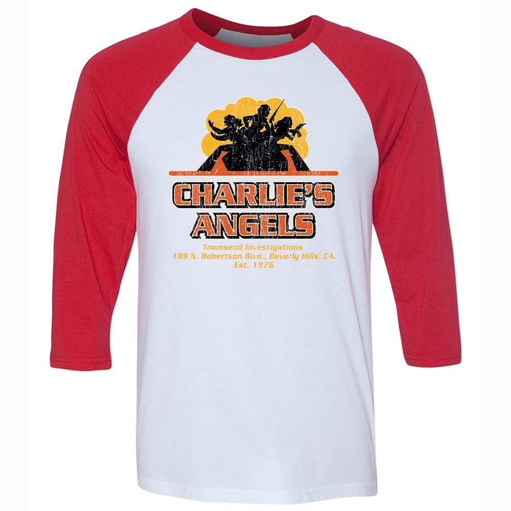 Unisex 3/4 Baseball Tee - WTRJTLEQ - White/Red - 9