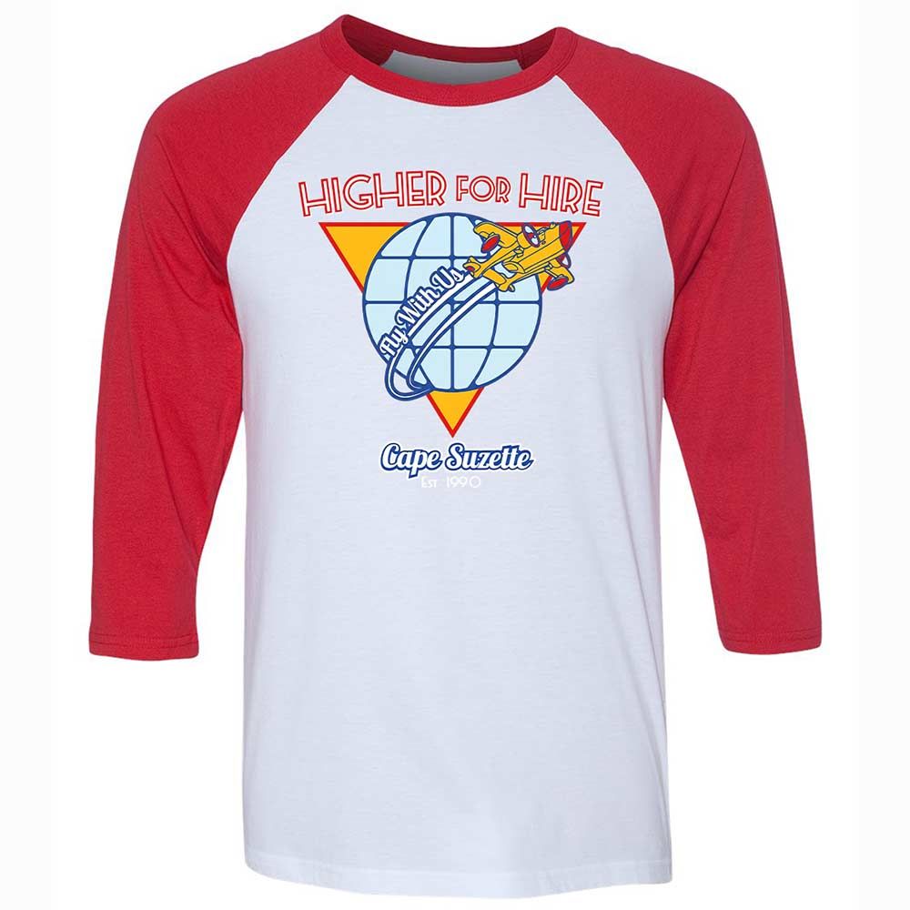 Higher For Hire - White/Red - 9