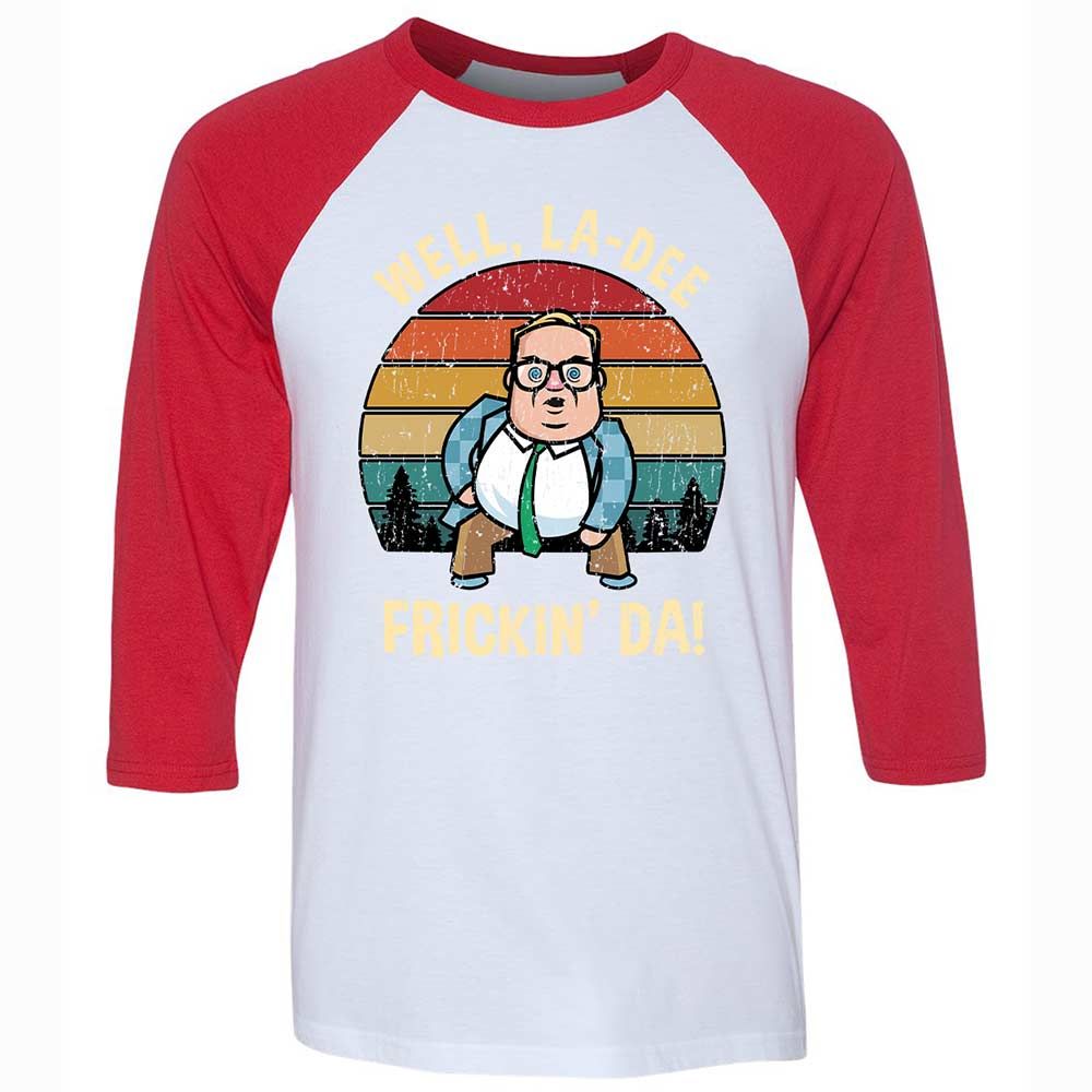 La-Dee-Frickin-Da - White/Red - 9