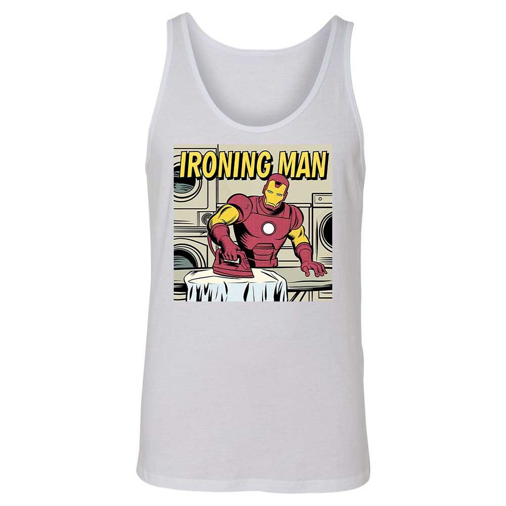 Unisex Jersey Tank - YV1DVBDG - White - 9