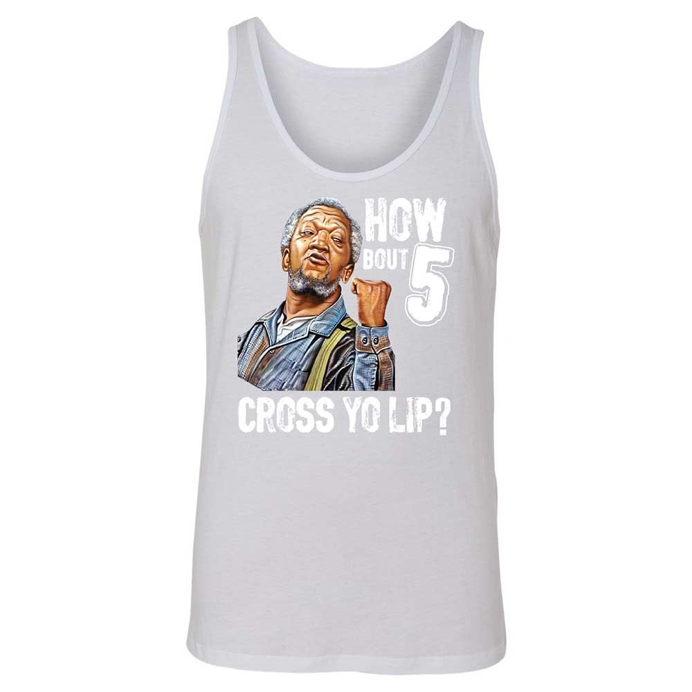 How bout 5 cross yo lip - White - 9