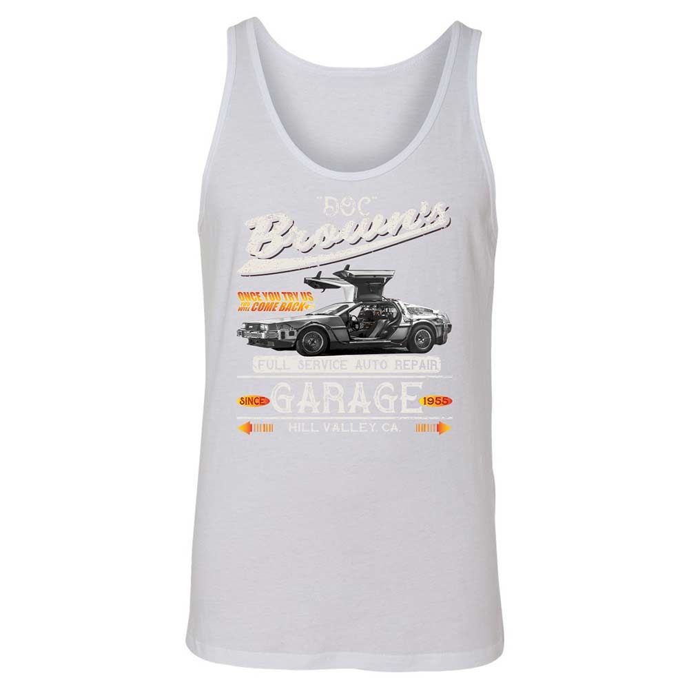 Unisex Jersey Tank - 7MBFFWCB - White - 9