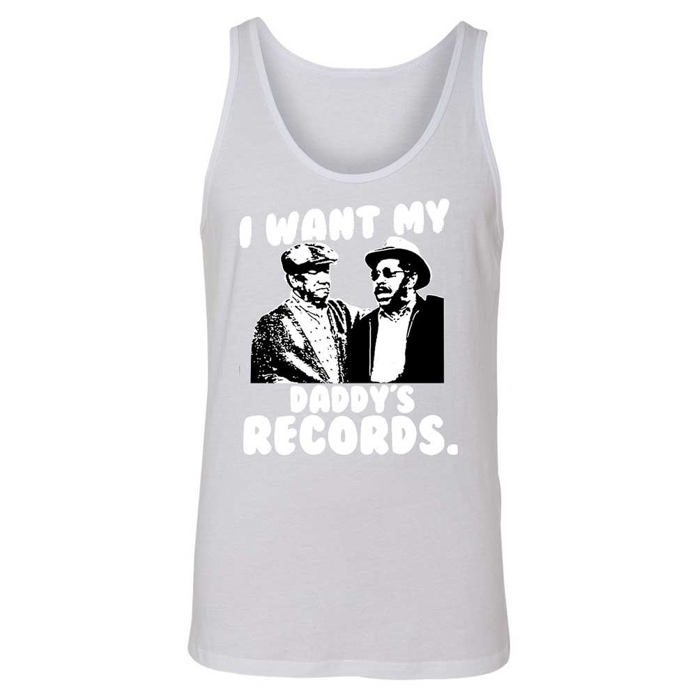 I Want My Daddy's Records - White - 9
