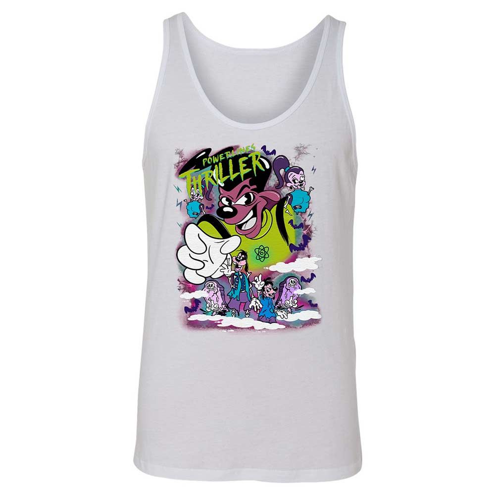 Vintage Pop Cartoon Horror Mashup - White - 9