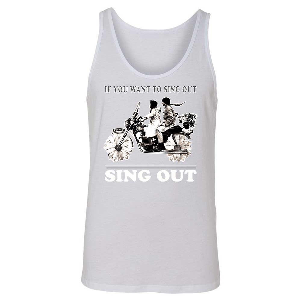 If you want to sing out, sing out - White - 9