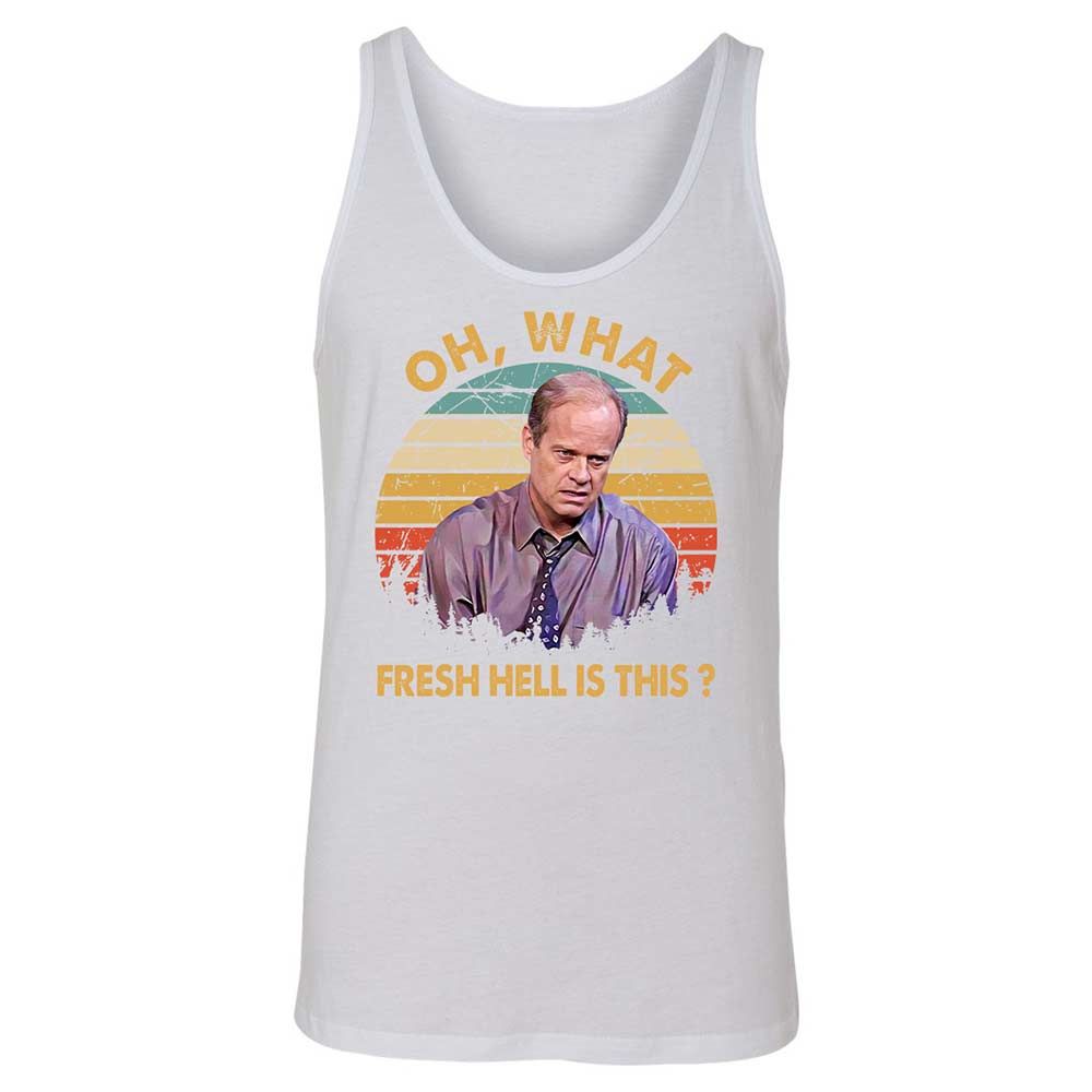 Oh What Fresh Hell Is This - White - 9